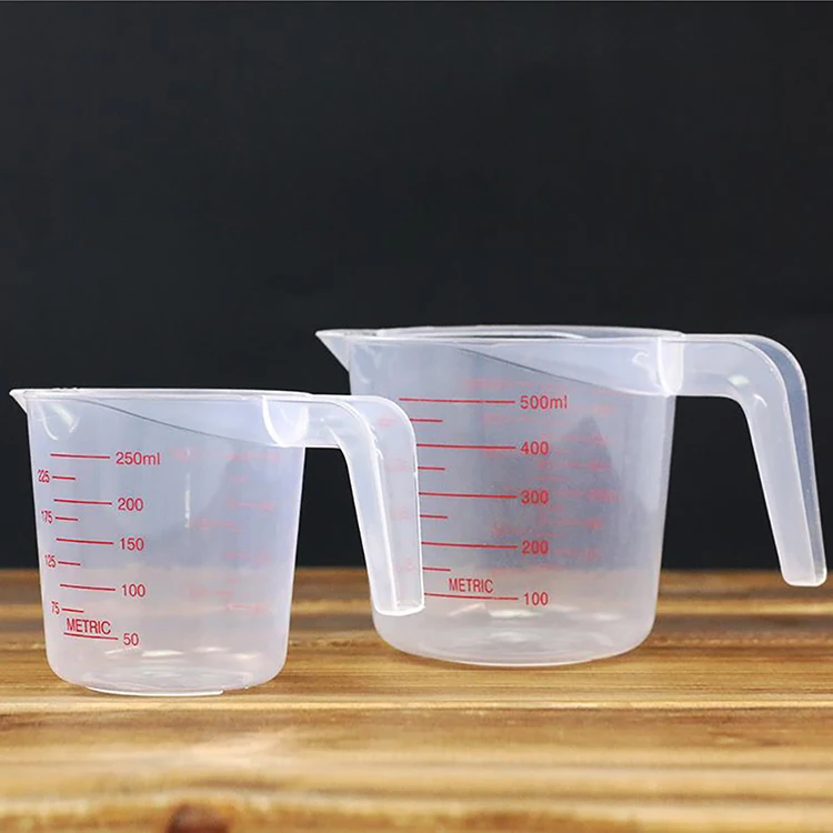 Plastic Cup Measuring Liquid 250 Ml Stock Photo 730884022