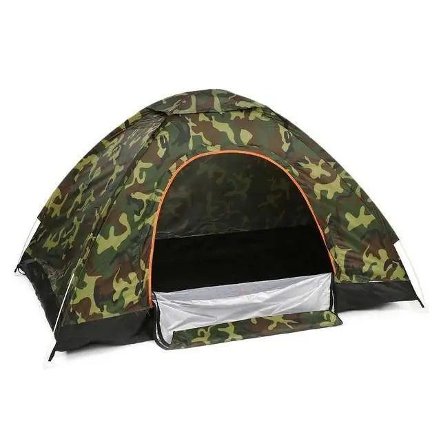 Mountaineering Single Layer Quick Open Portable Single Outdoor Party Tent Bed Camping Tent