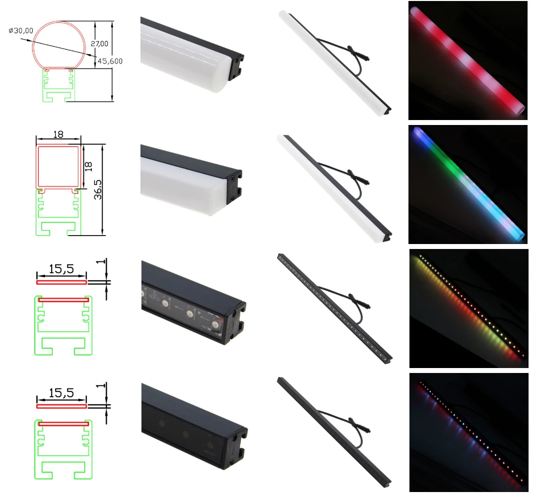 LED DMX Tube Stage Event Lighting / LED Pixel Mapping bar / Disco DJ Night Club Decoration LED Pixel bar Lights