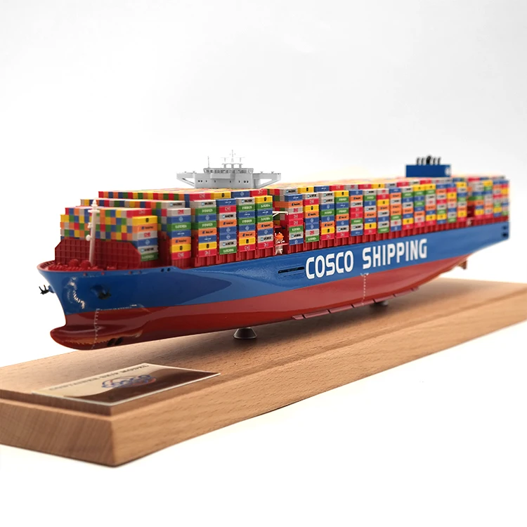 【A】O.A.S Customized 1:888 Scale Model of ONE Container Ship 45cm Factory Shipping Hobby Display Case Gift