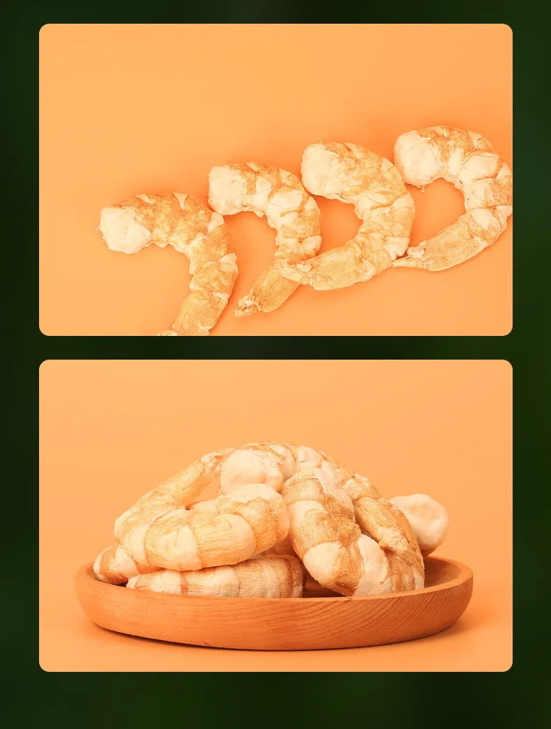 Freeze-Dried Whole Shrimp Protein-Rich Reward Training Treats factory