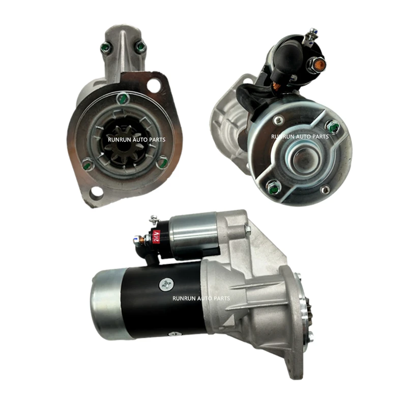 【e0102】北 24V-3.5KW-9T-Starter-Motor-for