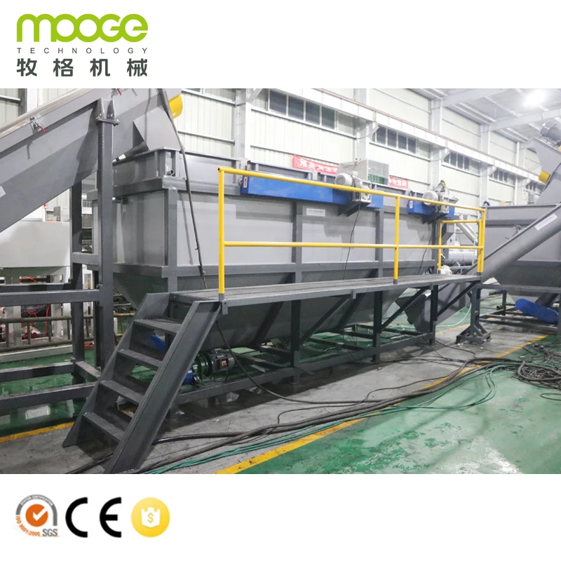 Waste Plastic Scrap Washing Recycling Line