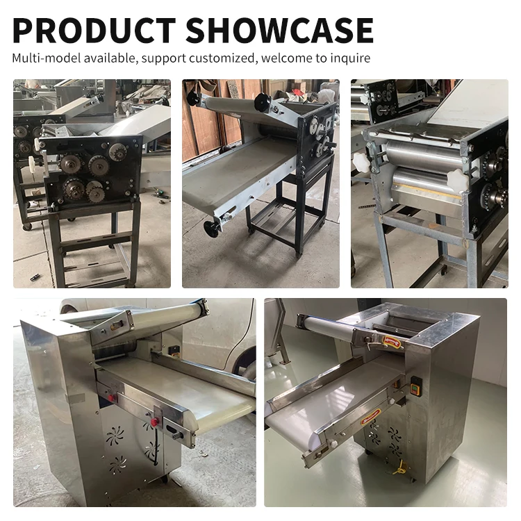 Industrial Dough Press Pizza Sheeter For Croissant Kneading Machine