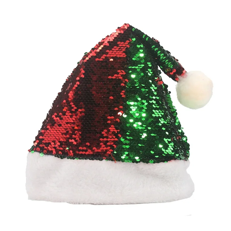 sequin christmas hat