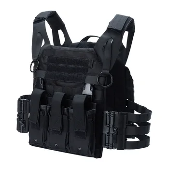 Tactico Light Weight Quick Release Combat Plate Carrier Oxford Molle Chaleco Tactico Tactical Vest