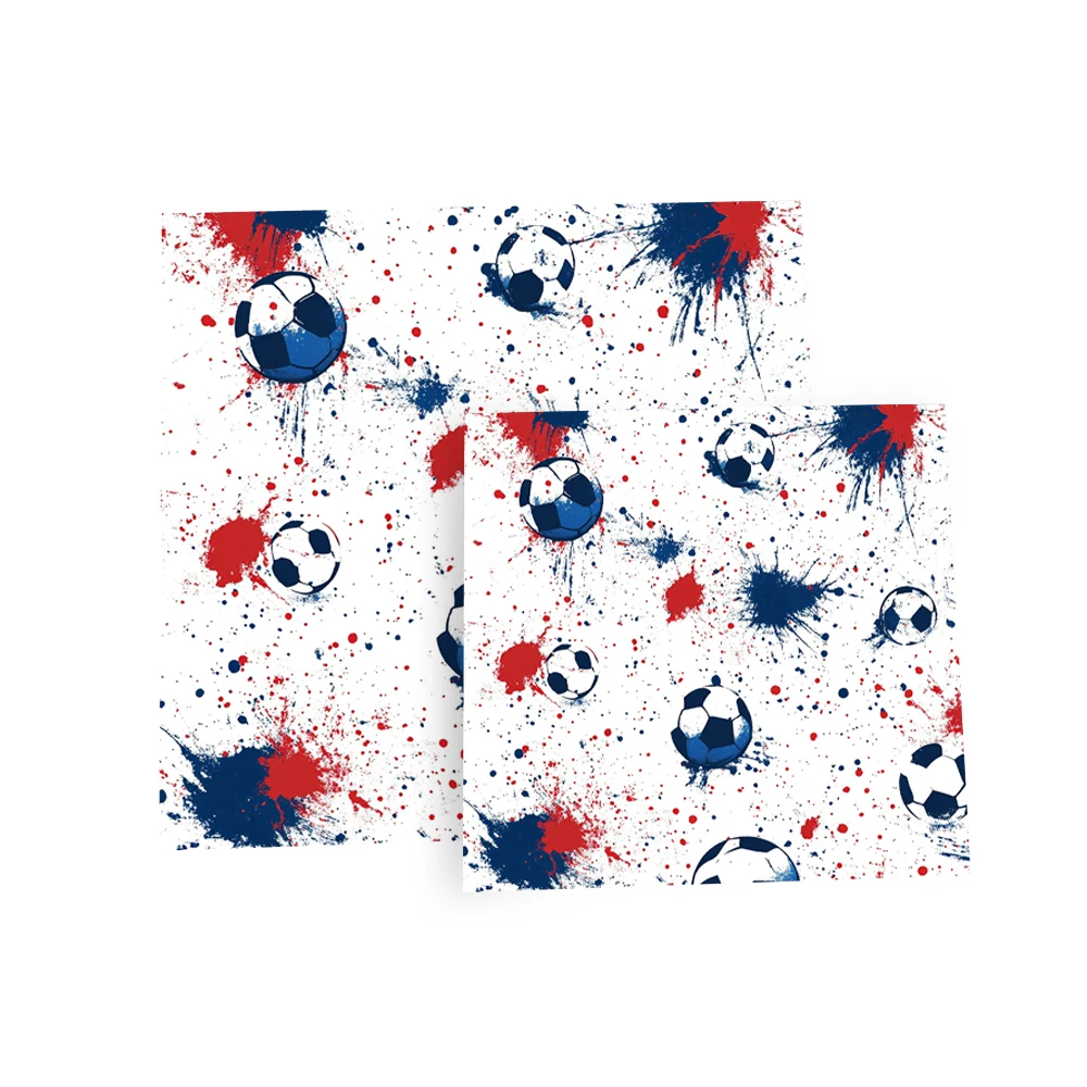 Football Inspired Printed Deli Sheets for Restaurants Coordinating Takeaway Campaigns and Supporting Cinema Style Snack Service