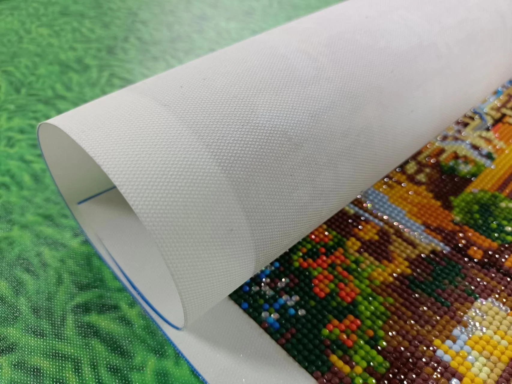 Awesocrafts - Kit per pittura a mosaico 5D per adulti e bambini, motivo: tramonto romantico amore spiaggia pieno trapano fai da te Diamond Art Crystal strass pittura a punto croce (tramonte