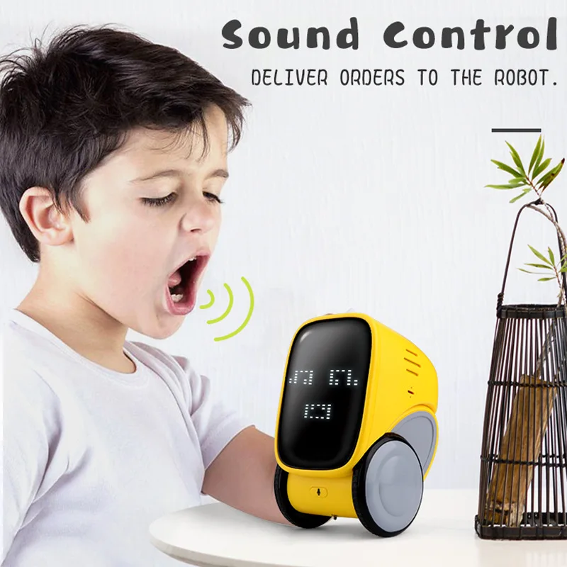 Dimdu OEM Singing Dancing Repeating Speech Recognition and Voice Recording Toy Robots for Kids Age 3+