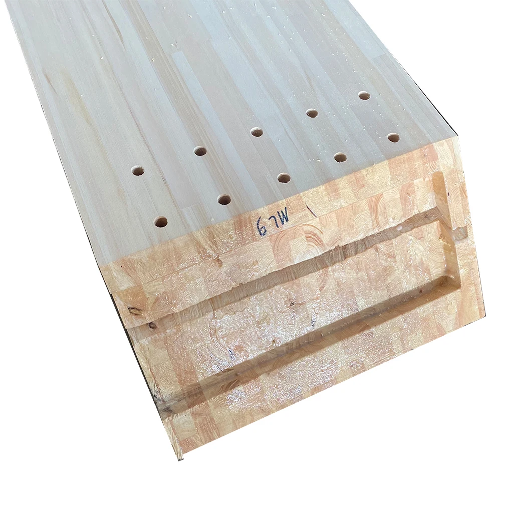 Hot Selling Glulam Curved Beams Cabin Douglas Fir Glued Laminated