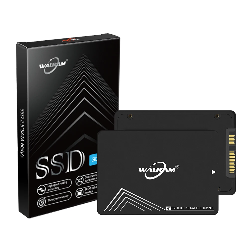 Walram SATA3 2.5-inch Built-in SSD 120GB-2TB 3D NAND Desktop Expansion