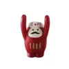 Raise your hand, Red Damo Business Card Holder
