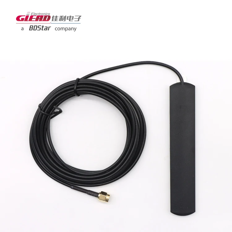 Glead Free Sample Waterproof IP67 GPS LTE Combination Antenna 4g gps antenna with S/M/A connector Low Profile Antenna
