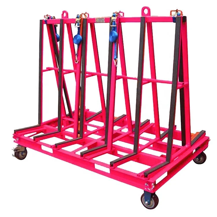 Fenghui Steel Single Side Truck Transport Glass Rack Transport Storage L  Frame Rack - Main Image