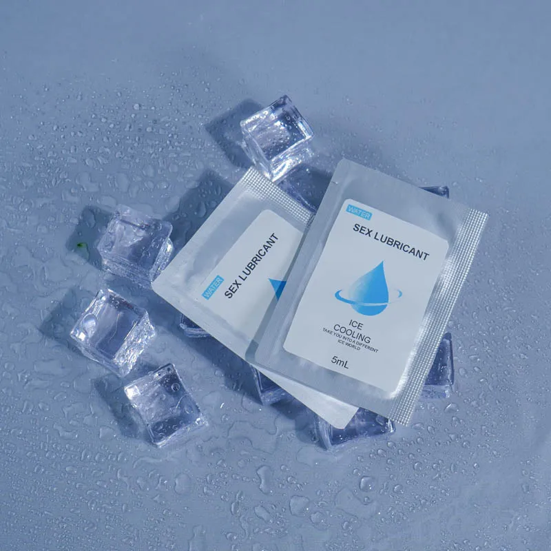 cooling sex lubricants Free Sample Cool Feeling Sex Lube Bag Organic Sex Gel Lubrificante Sexual  Wholesale Silicon Water Based Personal Sex Lubricants