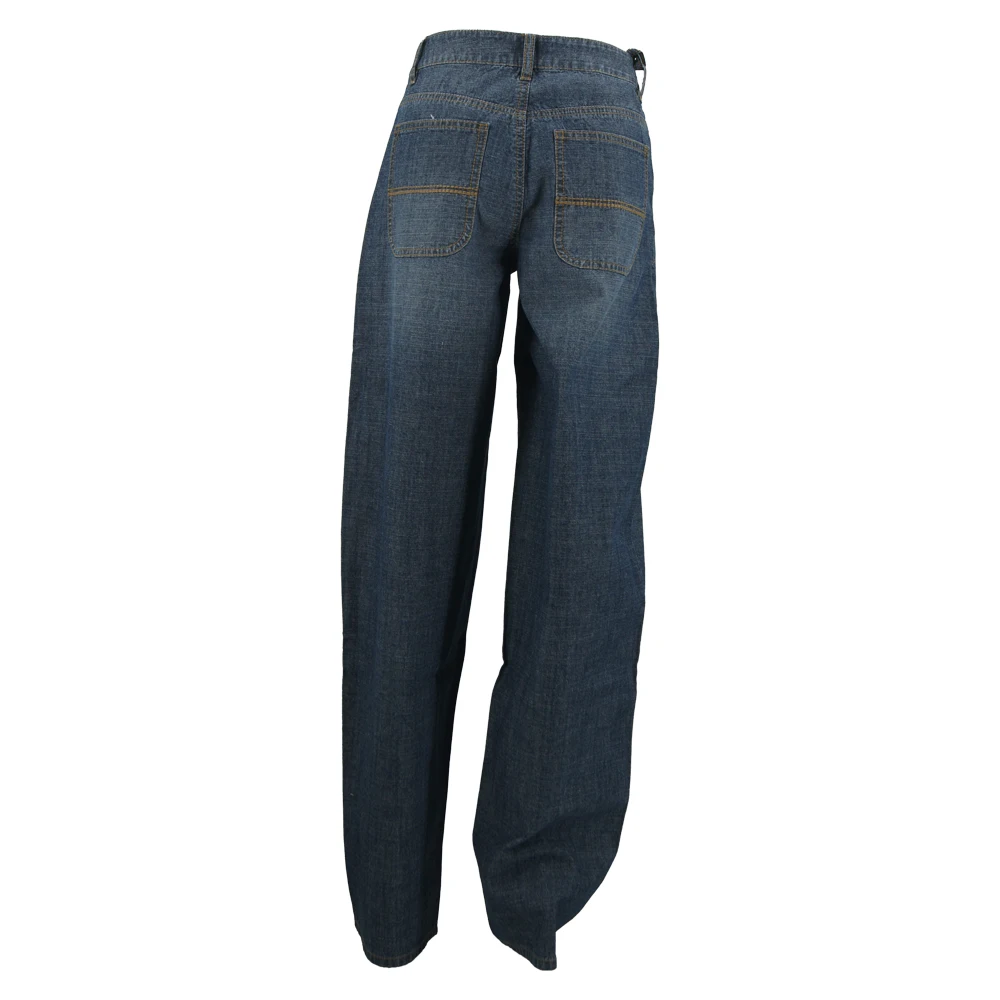 Fashionable High Waist Wide Leg Jeans for Women Trendy Loose Fit Denim Pants for Casual Daily Wear