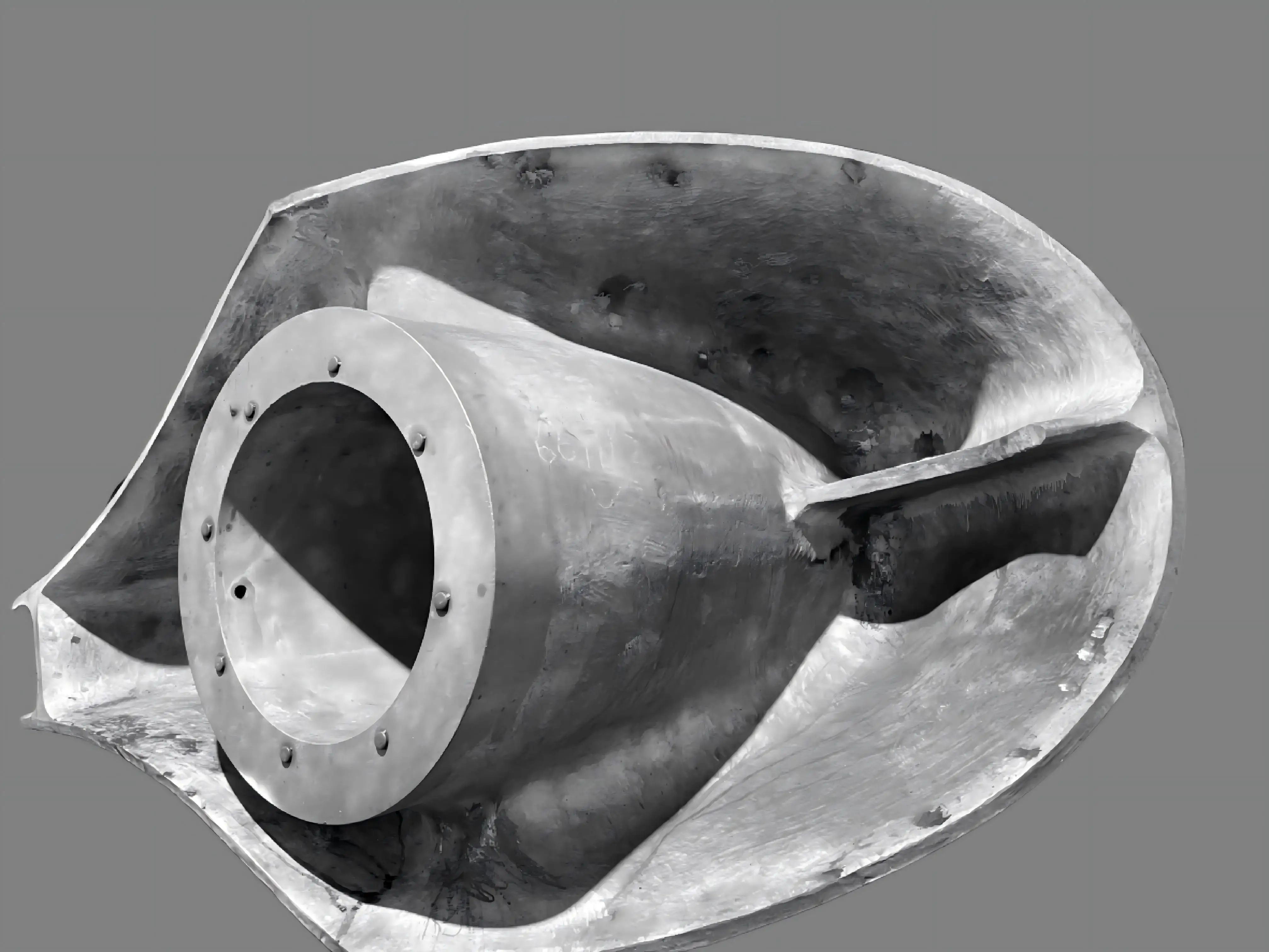 High Precision Custom Metal Steel Casting Services for Rudder Frame ...