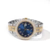 (silver rose gold)+Blue