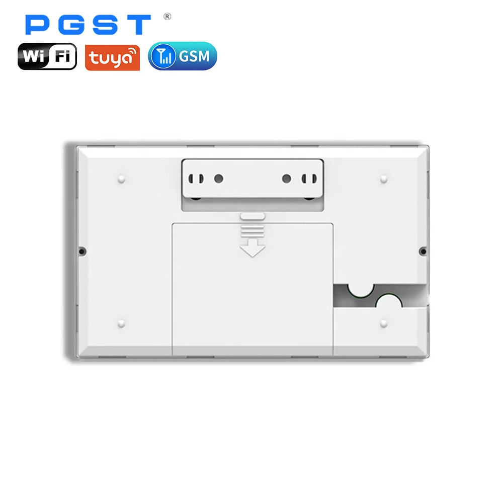 PGST Tuya Smart Home Security Alarm System Wifi & Gsm 433mhz Wireless ABS Material Garden Safe Home Security Kit