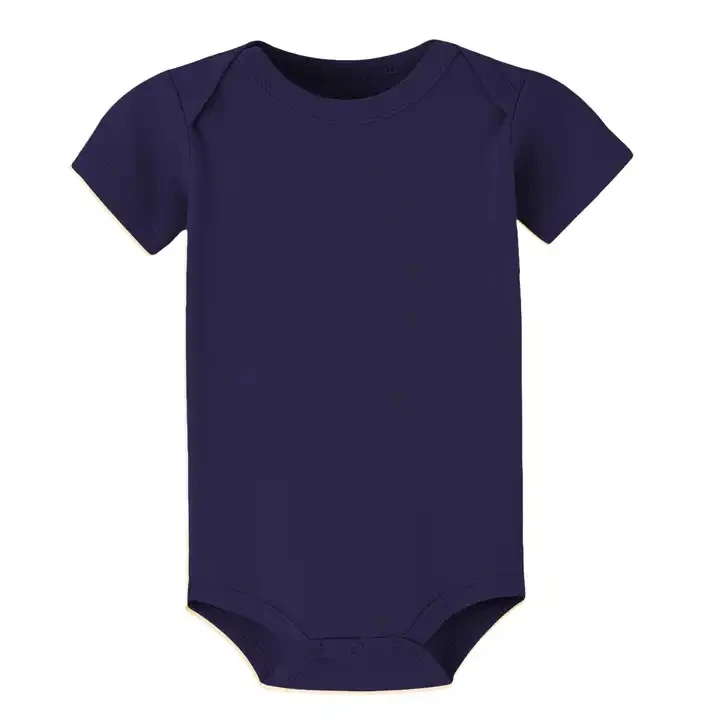 Детский комбинезон из чистого хлопка с коротким