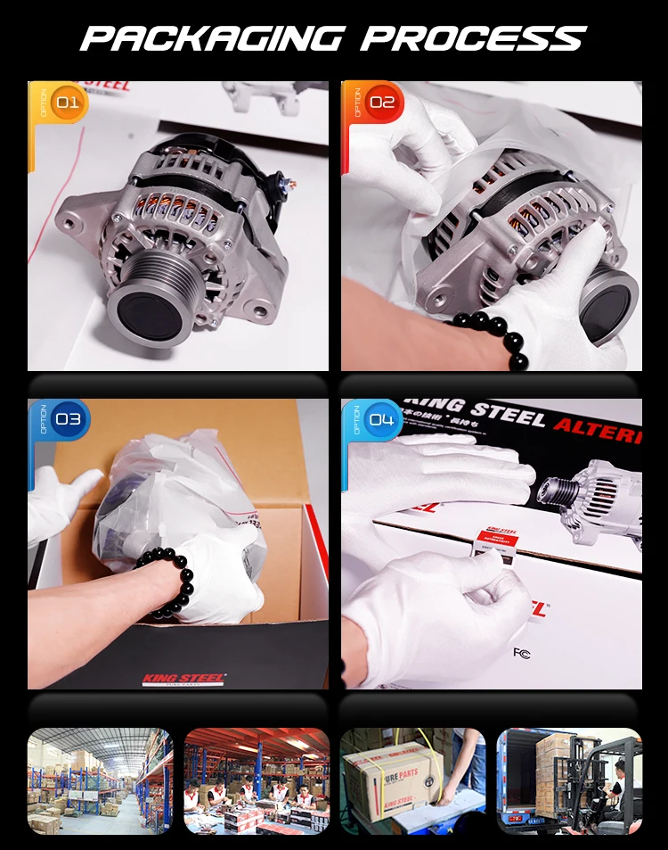 KINGSTEEL OEM 23100-WK50A Car Alternator for Nissan Vanish W41