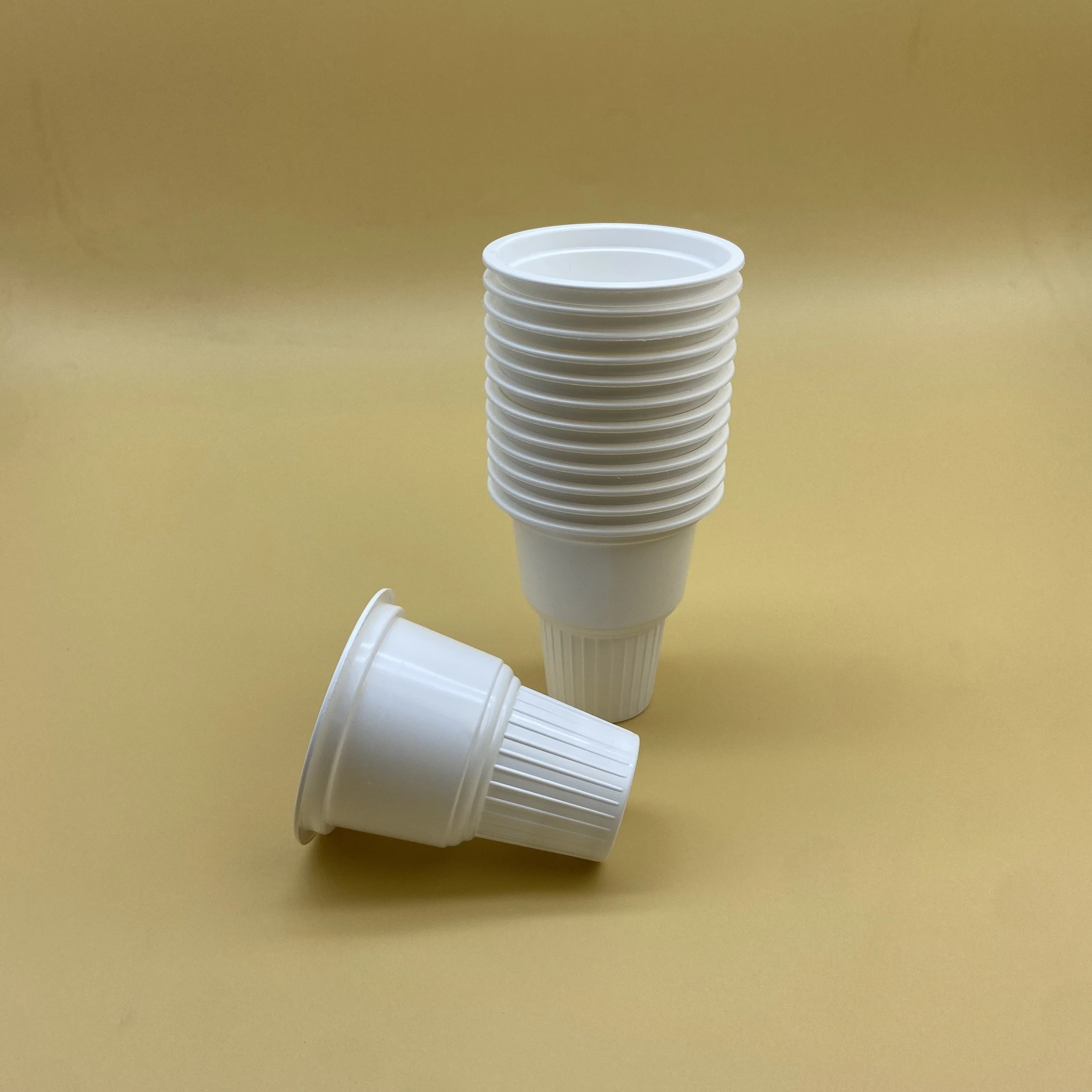 Sulide OEM Fancy Design Packaging Custom Logo Torch Shape Dessert Cup Ice Cream Plastic Cone with Lid