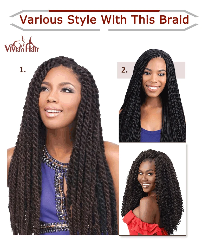 Kanekalon Soft Jumbo Realistic Crochet Braiding Hair Realistic