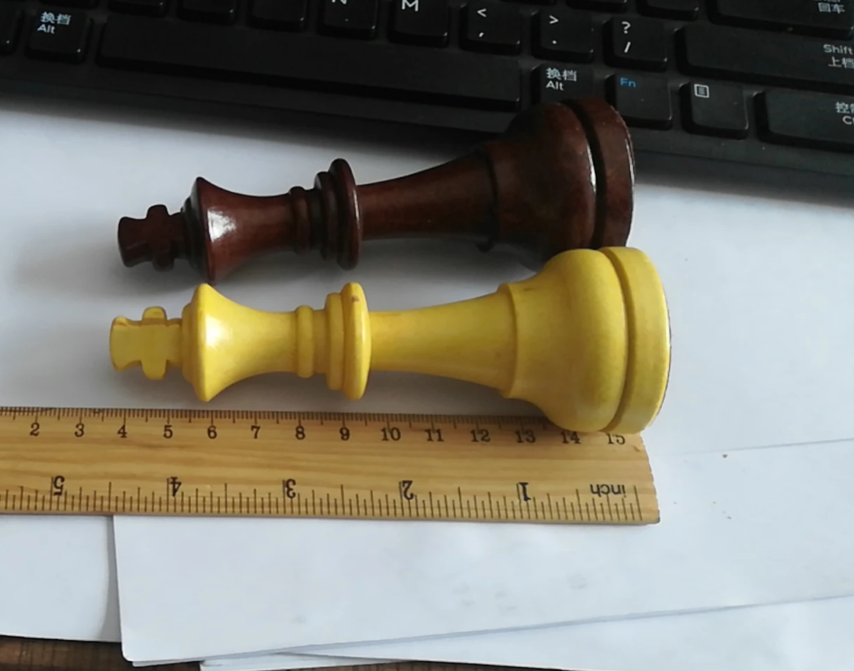 High Quality Custom  Wooden Chess Pieces for Board Game