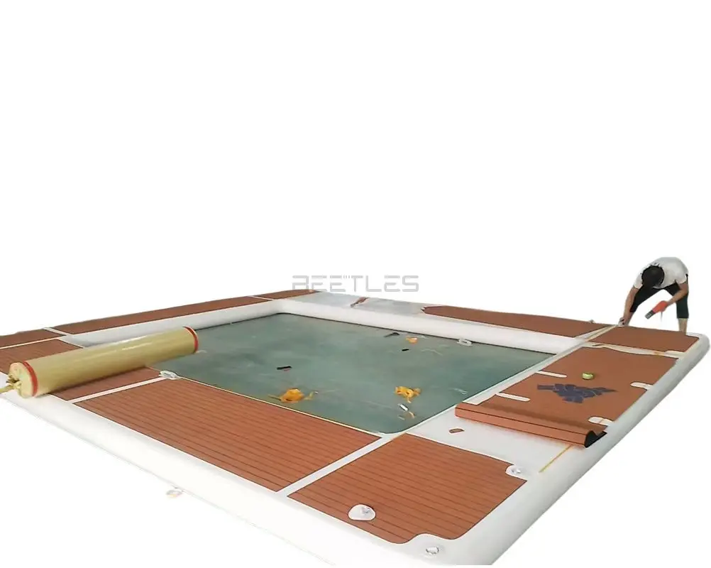 Factory Direct Supply Inflatable Swim Zone Swimming Safety Net Sea Barrier Pool Floating