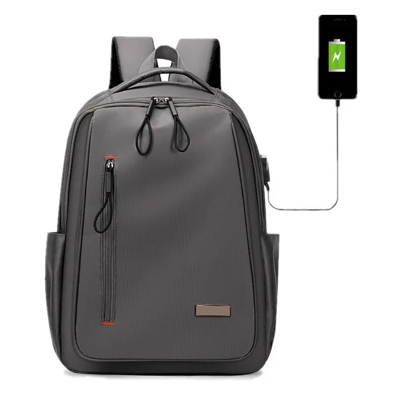 Fashion casual backpack simple student school bag outdoor travel bag computer business backpack