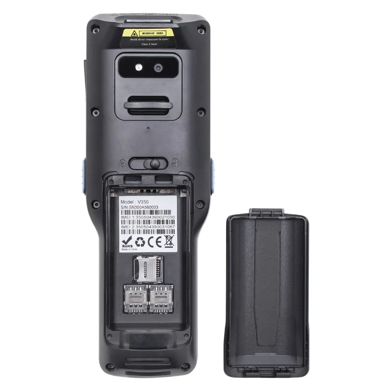 UNIWA V350 Handheld Rugged Android 12 2D Barcode Scanner with NFC and T9 Keyboard
