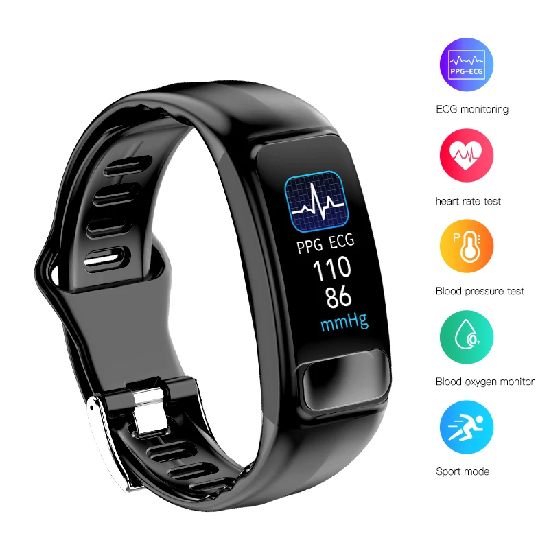 Wristband Watch Tracker Blood Pressure Smart Watch for Couples