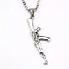 05512 Steel Color AK47 - Single Pendant
