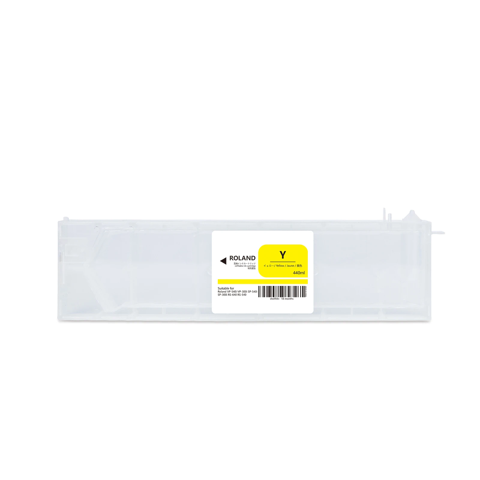 Eco Sol Max Empty Refillable Ink Cartridge With Chip for Roland RS-640 RS-540 VP-540i SP-540i VP-300i VP-300i Printers