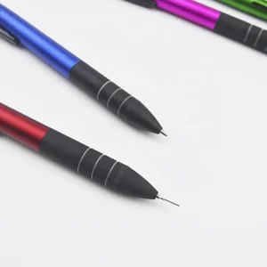 High Quality 4 in 1 Multicolor Ballpoint Pens 3 Colors Ball Pen 1 Automatic Pencil With Screen Touch Stylus