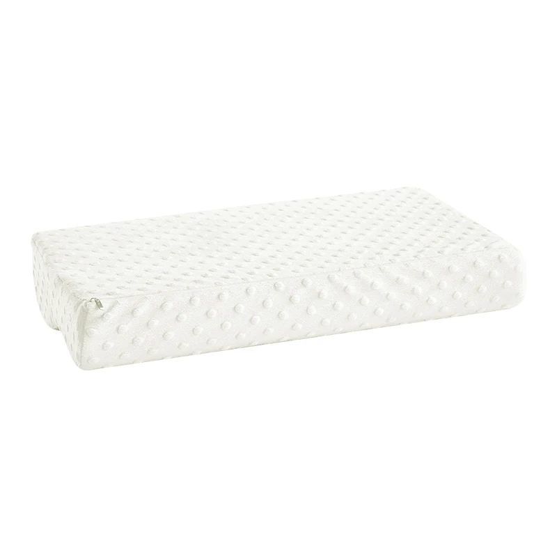 Breathable Cervical Orthopedic Memory Foam Pillow Bamboo Fiber Cover Marine Pattern Neck Pain Relief Contour Design 60x40x12CM