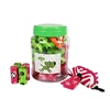 Pink + green