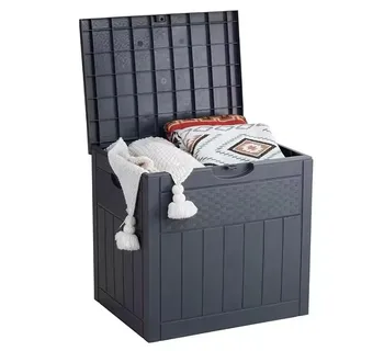 Outdoor Storage Box 33 Gallon Deck Box Indoor And Outdoor Use