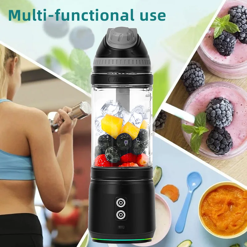 Portable Usb Rechargeable 700ml Juice Maker Blender Smoothie Maker