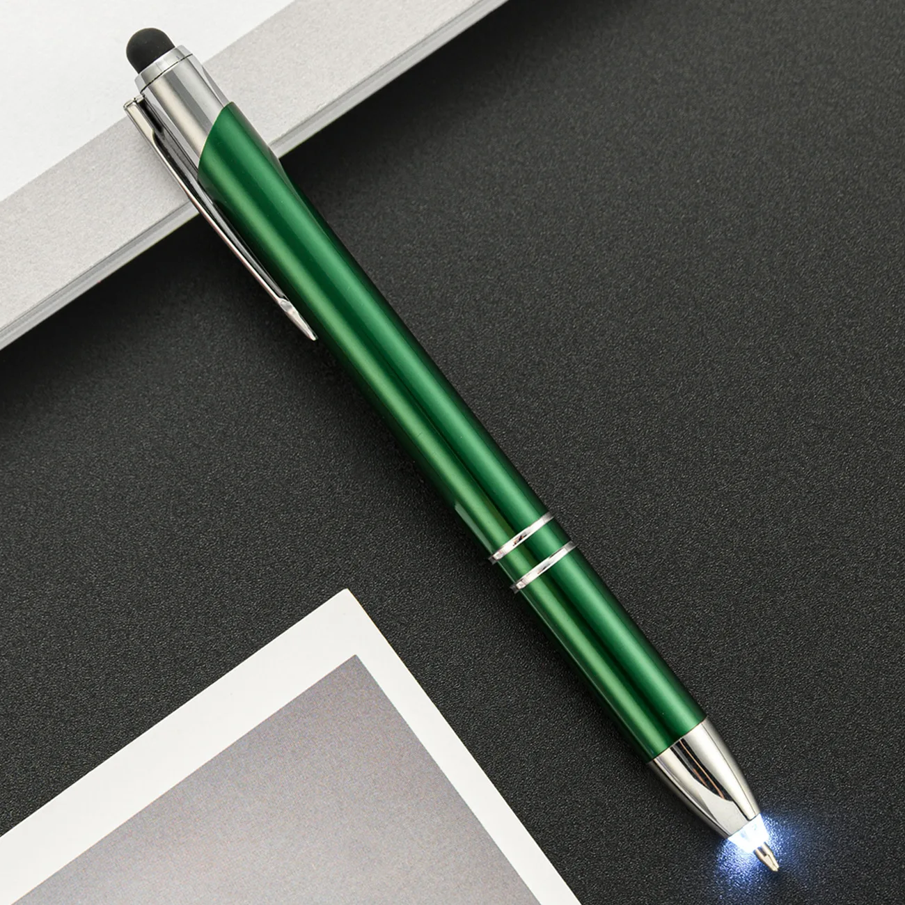 branded printed logo names promotional touch screen surface pen mobile phone pens with stylus