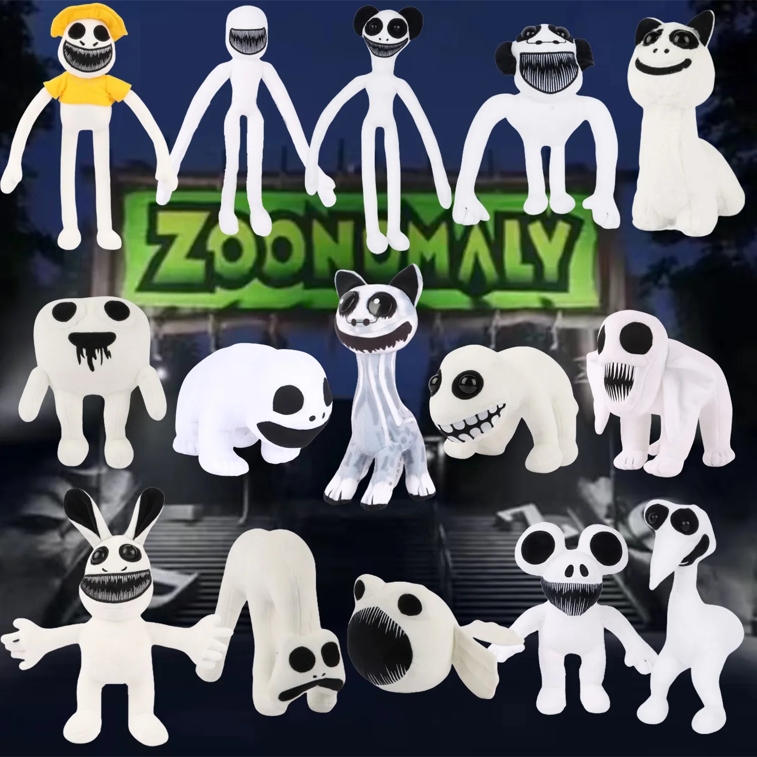 Best Price Zoonomaly Plush Toys Horror Cat Plushies Doll Monster