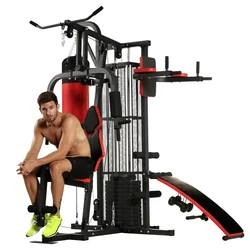 Оптовая продажа, домашний набор для спортзала, многофункциональное тренировочное оборудование, многофункциональная станция