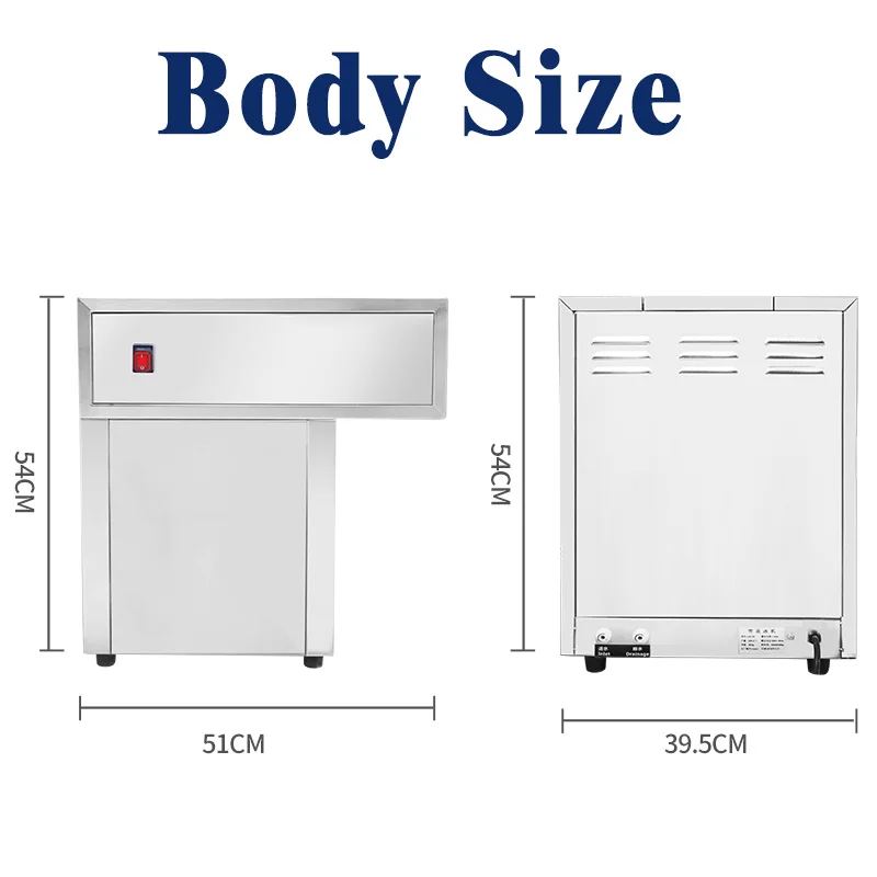 Factory Price Snow Ice Machine for Sale Water Cooling Commercial Ice Machines