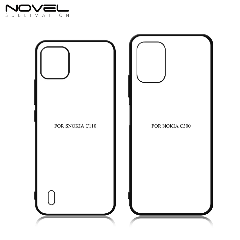 New Arrival Customized Blanks 2D TPU Sublimation Mobile Phone Cases Shell Cover for Nokia C110, C300 New Arrival Customized Blanks 2D TPU Sublimation Mobile Phone Cases Shell Cover for Nokia C110, C300