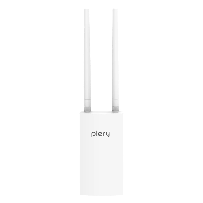 Unlocked WiFi6 Modem AX300 Customizable Outdoor Broadband Hotspot Router 300mbps Max. LAN Data Rate QoS Function WEP 2.4G