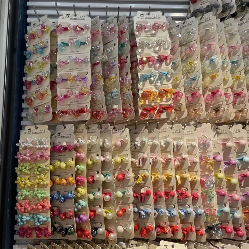 Mylulu Free Samples Kids Girls Baby Knocker Balls Hair Ties Bobbles