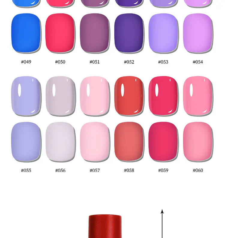 GMUME 15ml private label long lasting gel polish uv beauty products nail art paint 60 color wholesale soak off gel polish