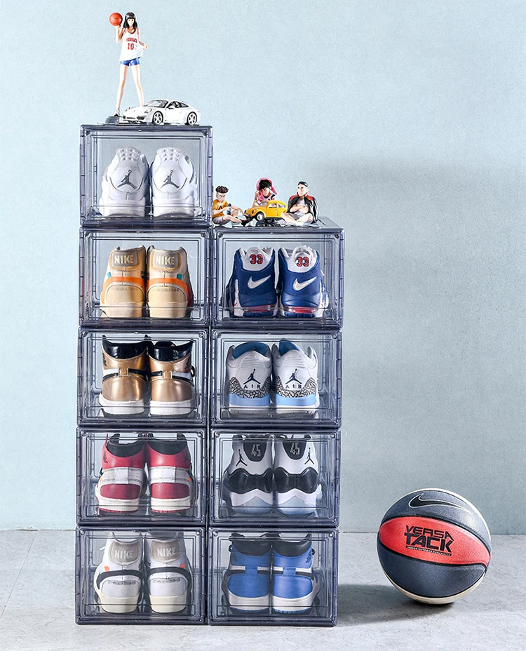 Hot Sale Shoebox Transparent Sneaker Stackable Acrylic Clear