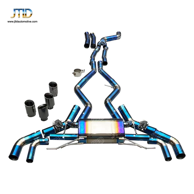 Performance Titanium Valvetronic Exhaust Catback System for BMW 3 Series G20 B58 M340I 3.0 Exhaust