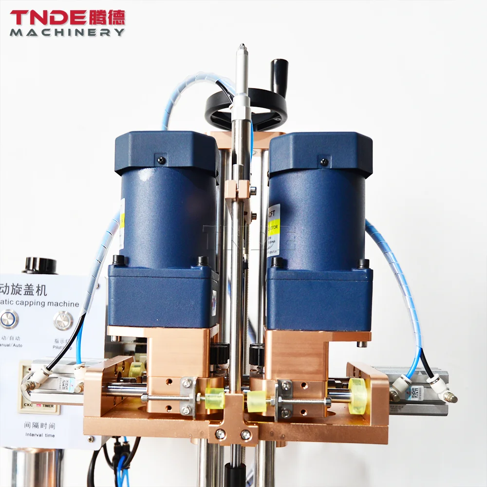 Manual Spray Bottle Water Bottle Cap Sealing Machine Semi Automatic Screw Capping Machine